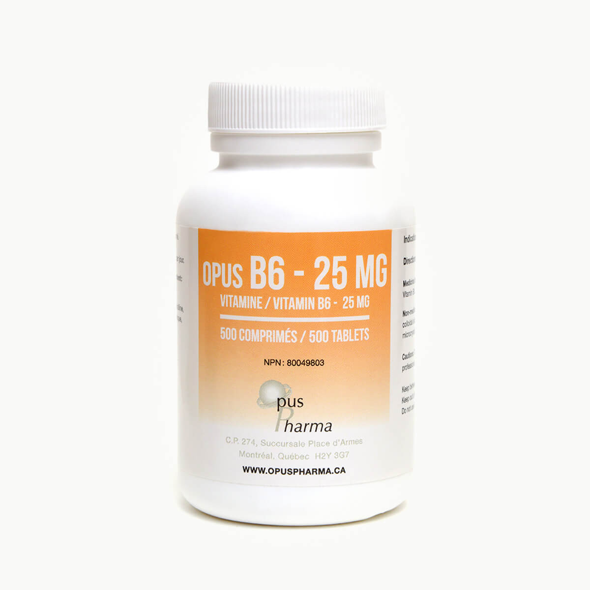 Opus Vitamine B6-25mg