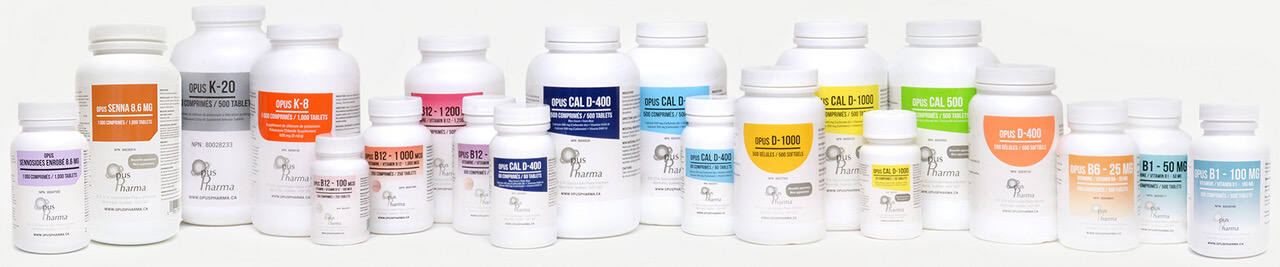 Produits offerts par Opus Pharma